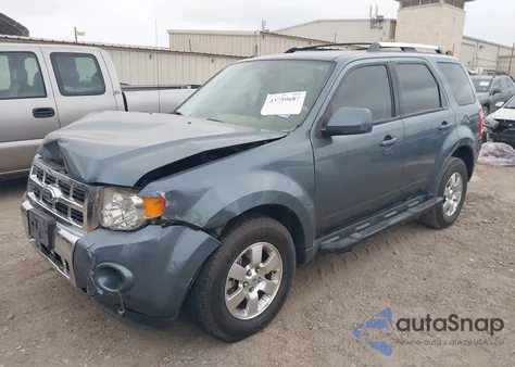 2012 Ford Escape Limited from USA, damaged, VIN 1FMCU0EG9CKB21315